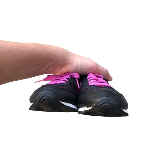 Vintage 2007 Nike Cortez Black Pink Size 6.5 - Picture 2 of 12